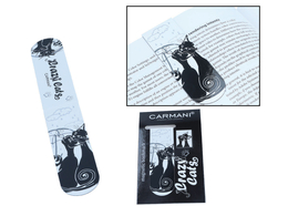 Magnetic bookmark - Crazy cats, Cats under an umbrella (CARMANI)