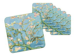 Set 6 cork pads - V. Van Gogh, Blooming almond (Carmani)