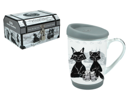 Mug - Travelling Cats, New York (CARMANI)