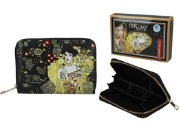 Wallet with a zipper - G. Klimt, Adele Bloch-Bauer (CARMANI)
