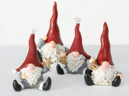 Set of 4 figurines - Gnome Pivot (design to choose)
