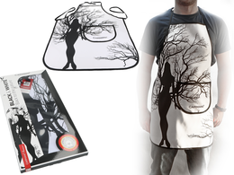 Kitchen apron - Black & White, Woman and tree (CARMANI)