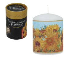 Candle - V. Van Gogh, Sunflowers (Carmani)