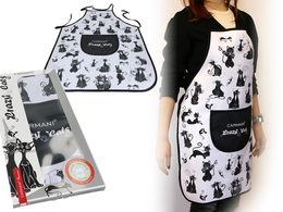 Kitchen apron - Crazy cats (CARMANI)