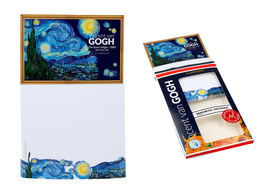 Magnetic notepad, large – V. van Gogh, The Starry Night (CARMANI)