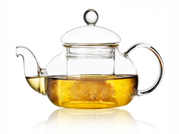 Large teapot with infuser