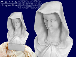 Popiersie Marii -alabaster grecki