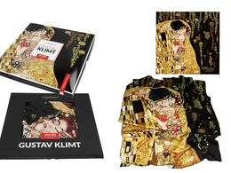Shawl - G. Klimt, The Kiss (CARMANI)