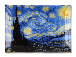 Decorative plate - V. van Gogh, Starry night 20x28cm