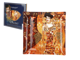 Decorative plate - G. Klimt, Adele Bloch-Bauer I 25x25cm