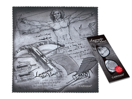 Glasses cloth - L. da Vinci, Collage (CARMANI)