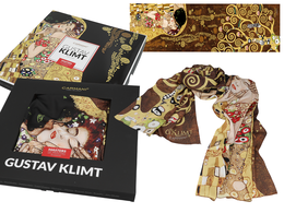 Scarf - G. Klimt, The Kiss (CARMANI)