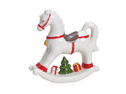 Figurine - Rocking horse 12x14x4cm