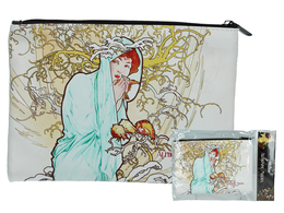 Cosmetic bag - A. Mucha, Four Seasons, Winter (CARMANI)