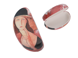 Spectacle case - A. Modigliani, Woman in a hat (CARMANI)