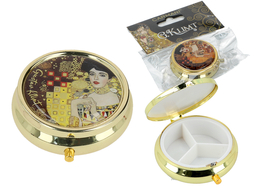 Small pill box, round - G. Klimt, Adele Bloch-Bauer (CARMANI)