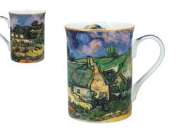 Classic Mug - V. van Gogh, Thatched Cottages at Cordeville (Carmani)
