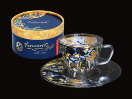 Espresso cup - V. van Gogh, Irises (CARMANI)