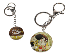 Keybag/key ring - G. Klimt, kiss (Carmani)