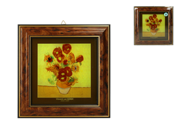 Glass Paintings - V. van Gogh, Sunflowers (CARMANI)