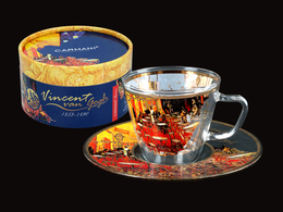 Espresso cup - V. van Gogh - Cafe terrace at night (CARMANI)
