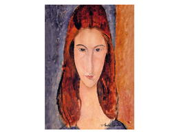 Painting - A. Modigliani, Jeanne Hebuterne (CARMANI)