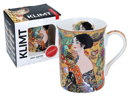 Mug Classic New - G. Klimt, Lady with Fan (CARMANI)