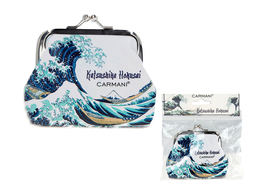 Little wallet - Hatsushika Kokusai, wave (Carmani)