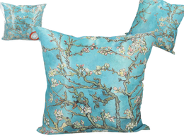 Pillow with filling/zip - V. van Gogh, Blossoming Almond Tree (CARMANI)