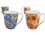 Set of 2 mugs - V. van Gogh, Sunflowers and Irises (CARMANI)
