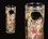 Kieliszek do wódki - G. Klimt. Pocałunek (CARMANI) + komplet 4 podkładek korkowych