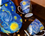 Set of 2 mugs in the heart - V. van Gogh, Starry night (CARMANI)
