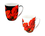 Set 2 mugs - Floral Story (Carmani)