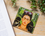 Glass coaster - F. Kahlo, Self-Portrait with Thorn Necklace and Hummingbird (CARMANI)