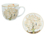 Set 2 cups with saucers - G. Klimt, Tree of Life (Carmani)
