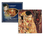 Decorative plate - G. Klimt, The Kiss 13x13cm /box