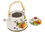 Ceramic kettle with brewer - fruits (Carmani)