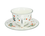 Grandma's cup and saucer - Wild strawberry (CARMANI)
