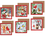 Set of 6 ceramic pads - Christmas (Carmani)