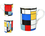Mug - P. Mondrian, Composition A (Carmani)