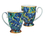Set of 2 mugs in the heart - V. van Gogh,  Irises (CARMANI)