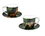 Set 2 cups with saucers - Exotic Mood (Carmani)