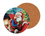 Set of 4 ceramic pads - Christmas (Carmani)