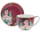 Cup with saucer - F. Kahlo, self -portrait (Carmani)