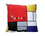 Pillow with filling/zipper - P. Mondrian (Carmani)