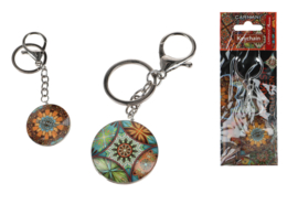 Keyback tag/key ring - Moroccan pattern (Carcani)