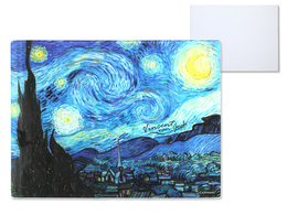 Glass cutting board - V. van Gogh, Starry night (CARMANI)