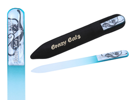 Glass nail file - Cat`s World, cat lazy (Carmani)