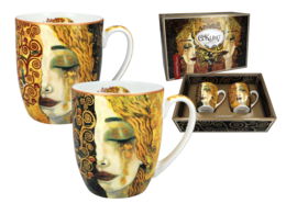 Set of 2 mugs - G. Klimt, Golden Tears (CARMANI)