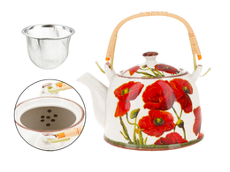 Ceramic kettle with infuser - Maki (CARMANI)